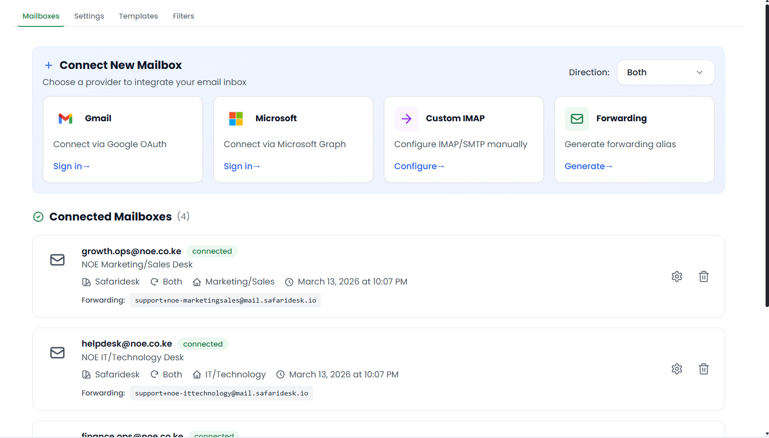 Capture Requests — Automatically convert emails, web forms, and chat messages into structured tickets with full context.